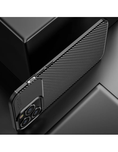iPhone 14 Pro Max Stöttåligt Slimmat Skal FullCarbon V4