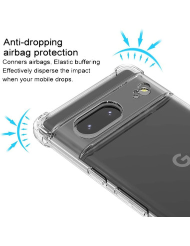 Google Pixel 7a Stöttåligt Skal med Förstärkta Hörn