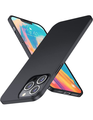 iPhone 12 Pro Ultratunt Mattsvart Skal Basic V2