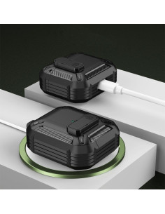 Airpods 3 X-Carbo Stöttåligt Skal med Karbinhake Nordcell™