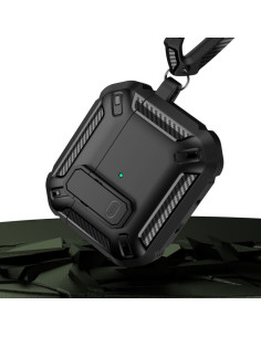 Airpods 3 X-Carbo Stöttåligt Skal med Karbinhake Nordcell™
