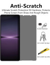 2-PACK Xperia 10 IV Privacy Härdat glas 0.26mm 2.5D 9H