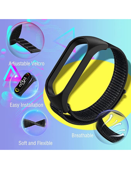 Sportarmband Nylon Mi Band 6 / 5 / 4 / 3