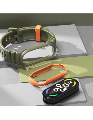 Tech-Protect Iconband Hybrid för Xiaomi Mi Smart Band 7 / 6 / 5