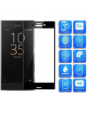 2-PACK Xperia XZ &amp; XZs Härdat Glas 0.26mm 2.5D 9H Fullframe
