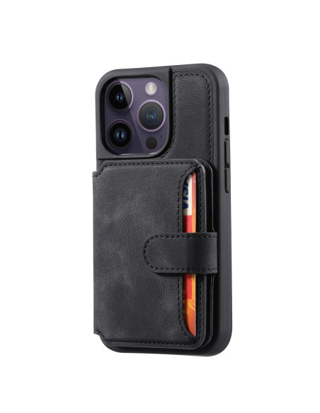 iPhone 14 Pro Stöttåligt Premium Skal RFID 7-FACK Solid V6 Nordcell™