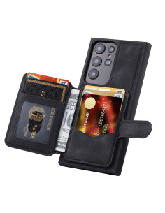 Samsung S22 Ultra Stöttåligt Premium Skal RFID 7-FACK Solid V6 Nordcell™ 2
