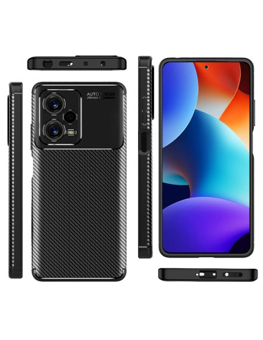 Redmi Note 12 4G Stöttåligt Slimmat Skal FullCarbon V4
