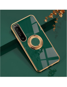 Xperia 10 V Elegant &amp; Stöttåligt Skal med Ringhållare Flawless
