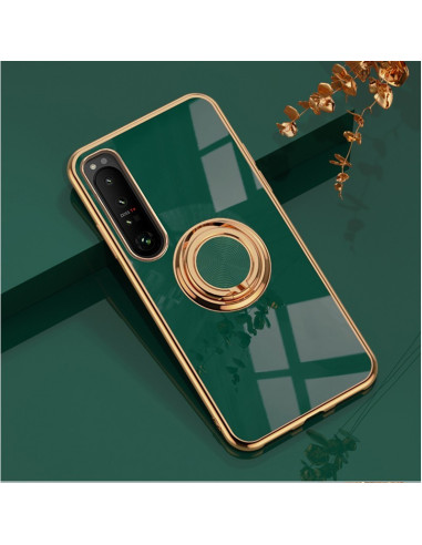 Xperia 10 V Elegant &amp; Stöttåligt Skal med Ringhållare Flawless