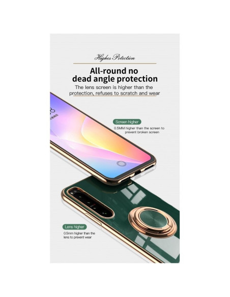 Xperia 10 V Elegant &amp; Stöttåligt Skal med Ringhållare Flawless