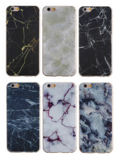 iPhone 6/6S Plus Marmorskal Silikon TPU
