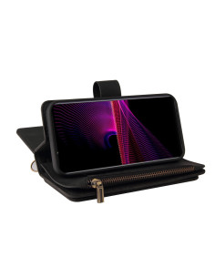 Xperia 1 III Multifunktionellt Plånboksfodral Zip 13-Fack 2