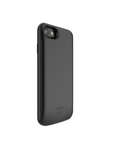 iPhone SE (2020 & 2022) Ultra Slim Batteriskal i titan sett från sidan med kameraöppning
