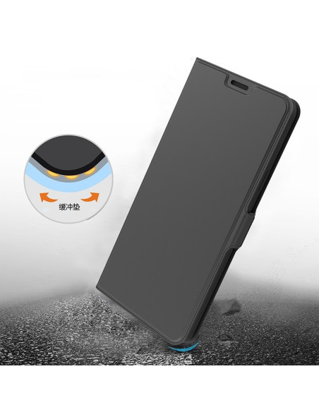 Samsung A51 4G Flipfodral Skin Pro V2 med Kortfack