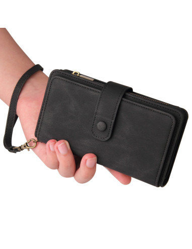 Xperia 10 IV Multifunktionellt Plånboksfodral Zip 13-Fack