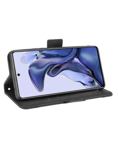 Xiaomi Redmi Note 12 Plånboksfodral PU-Läder 6-FACK Winston V3