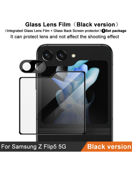 Samsung Z Flip 5 5G Skydd Linsskydd Kameraskydd Fullframe