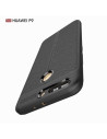 P9 Lite Stöttåligt &amp; Stötdämpande Skal LeatherBack