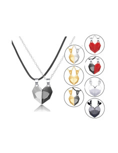 Parhalsband Eternal Promise Hjärta Magnetisk