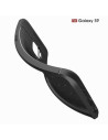S9 Plus Stöttåligt &amp; Stötdämpande Skal LeatherBack