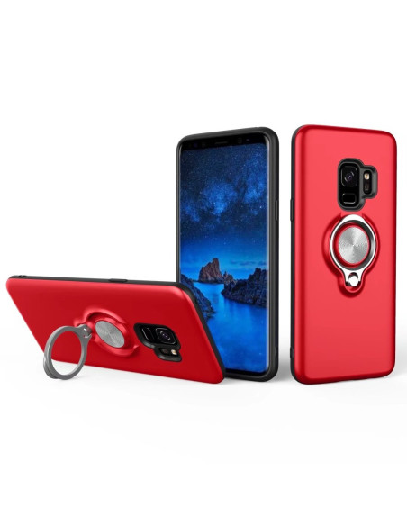 Samsung S9 Plus 360º RingCase® Mattsvart