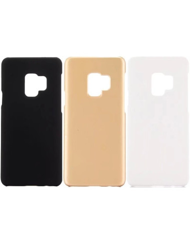 Samsung S9 Plus Ultratunn Gummibelagd Mattsvart Skal
