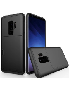Samsung S9 Plus Stöttåligt Skal Kortfack StreetWise