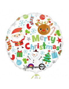 Folieballong - Christmas Icons 45 CM
