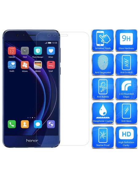 Huawei Honor 8 Härdat glas 0.26mm 2.5D 9H