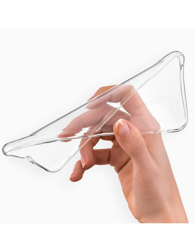 Samsung A8 2018 Stöttåligt Genomskinligt Skal Simple
