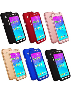 Samsung J5 2016 | 360° 3in1 FullCover Skal + 0.26mm 9H Glas