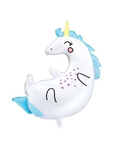 Folieballong Unicorn