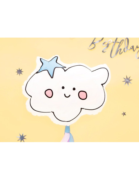 Folieballong Fluffy Cloud Moln