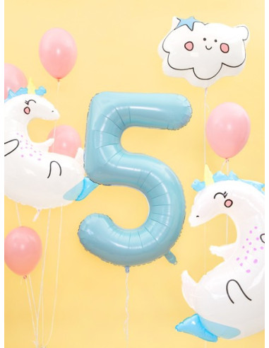 Folieballong Fluffy Cloud Moln