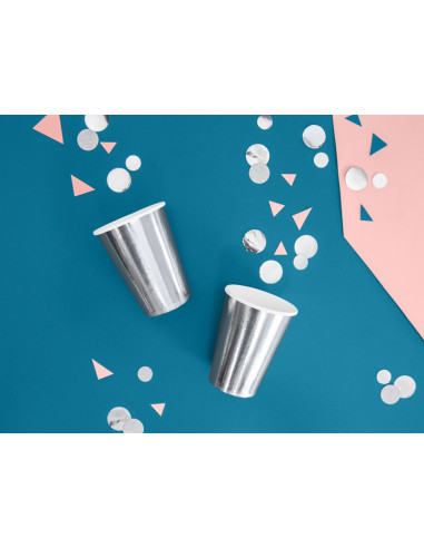 2-PACK Konfetti Runda Silver 15g