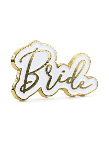 Emalj Stift Bride Vit Guld