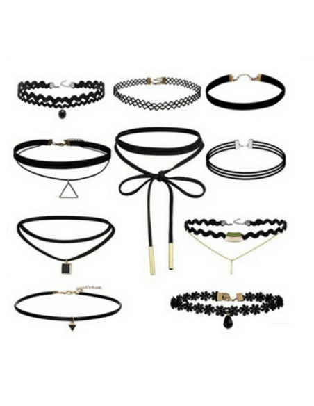 10-PACK Halsband