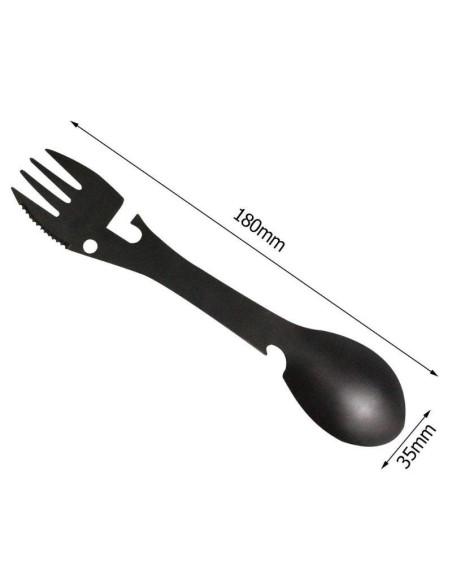 3in1 Bestick Kniv Gaffel Sked i Rostfritt stål