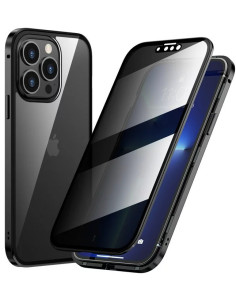 iPhone 14 / 13 Privacy Heltäckande Premium Skal Glassback V4