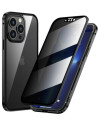 iPhone 14 / 13 Privacy Heltäckande Premium Skal Glassback V4