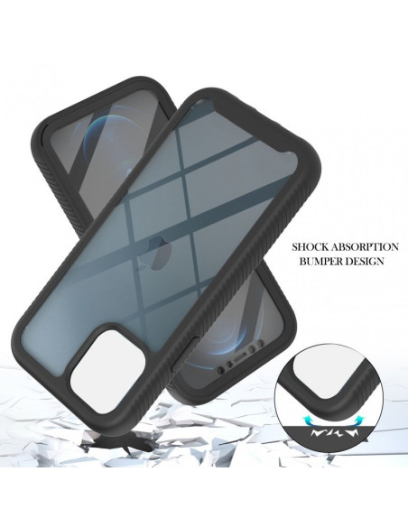 iPhone 15 Pro Heltäckande Premium 3D Skal 3in1 ThreeSixty