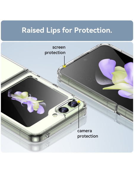 Samsung Z Flip 5 Stötdämpande Skal Simple