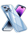iPhone 15 Pro Max Stöttåligt Genomskinligt Skal Simple