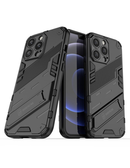 iPhone 15 Pro Max Stöttåligt Skal med Kickstand ThinArmor V2
