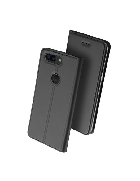 OnePlus 5T Flipfodral Smoooth® med Kortfack
