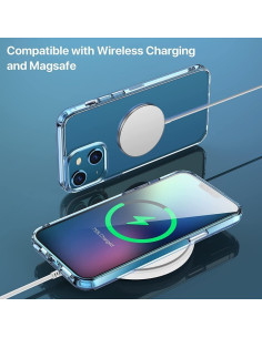 iPhone 15 Stöttåligt Genomskinligt Skal Simple 2
