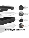 iPhone 13 Mini Gummibelagd Stöttåligt Skal med Kortfack Liquid