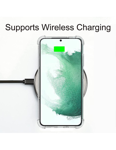 Samsung S23 FE Stöttåligt Skal med Förstärkta Hörn