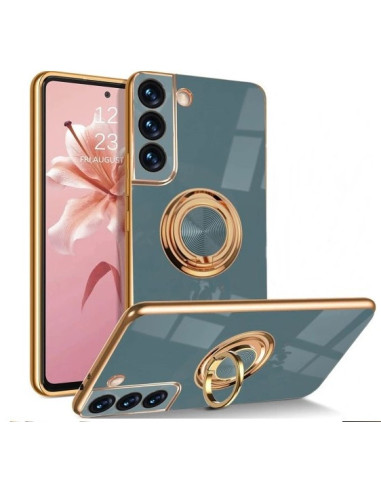 Samsung S23 FE Elegant &amp; Stöttåligt Skal med Ringhållare Flawless